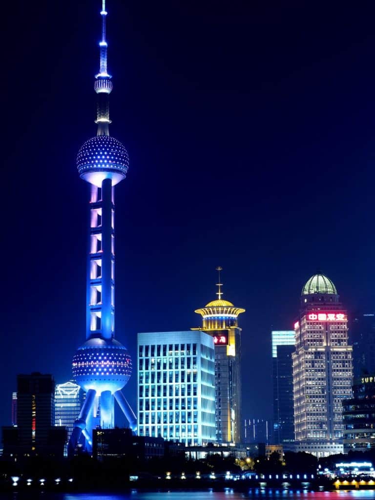 shanghai oriental pearl tower